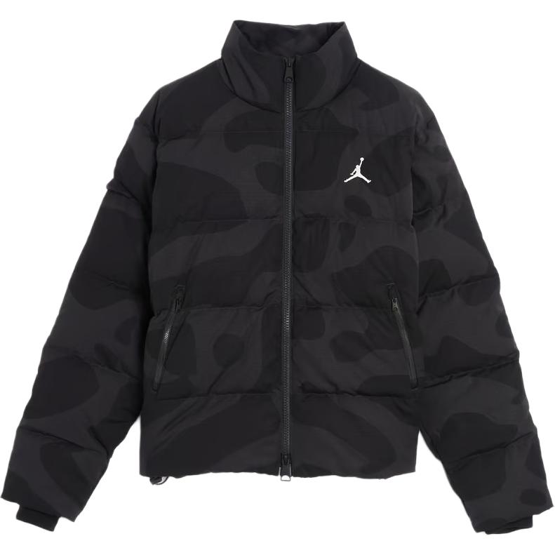 Jordan Flight Heritage All-Over Print Jacket Black Unisex FB6988-045