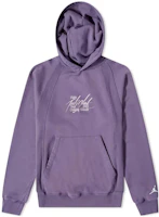 Jordan Flight Heritage Solid Color Logo Embroidered Long-Sleeve Crew Purple Mens DM1394-553 Jordan Flight Heritage Solid Color Logo Embroidered Long-Sleeve Crew Purple Mens DM1394-553