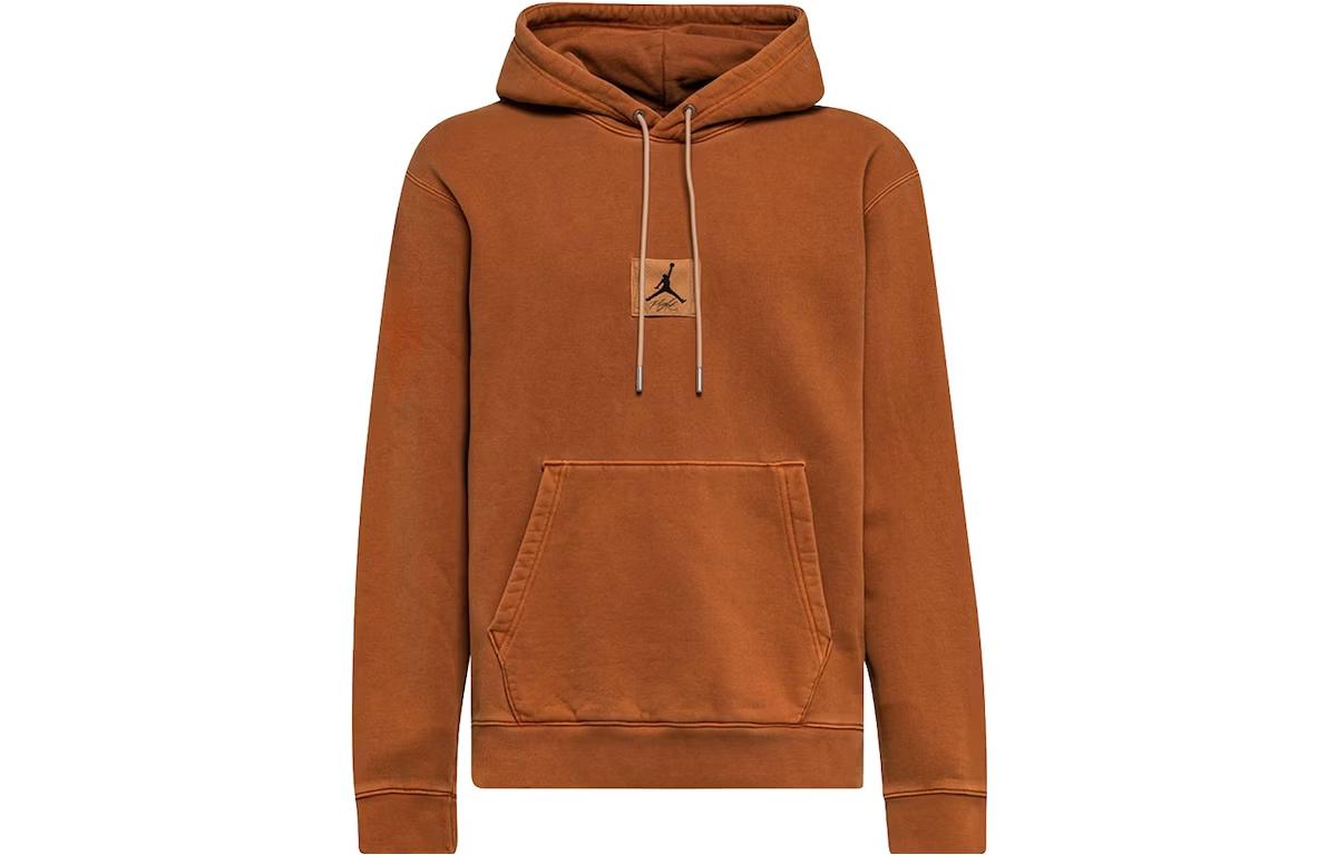 Jordan Flight Heritage Solid Logo Print Sweatshirt Deep Maroon () DA9789-220