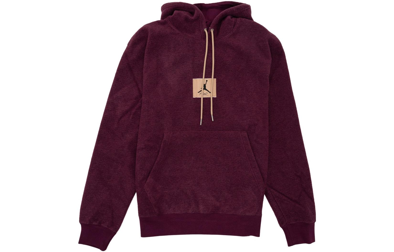 Jordan Flight Heritage Solid Logo Pullover Hoodie Purple () DC9584-610