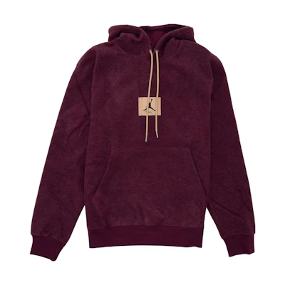 Jordan Flight Heritage Solid Logo Pullover Hoodie Purple () DC9584-610
