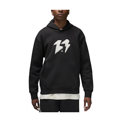 Jordan Flight MVP Graphic Print Hoodie Black FB7021-010