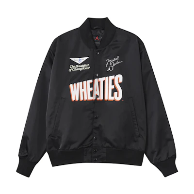 Jordan Flight MVP Letter Print Black Casual Jacket . DV7579-010