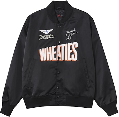 乔丹Flight MVP字母印花黑色休闲夹克. DV7579-010 Order 乔丹Flight MVP字母印花黑色休闲夹克. DV7579-010