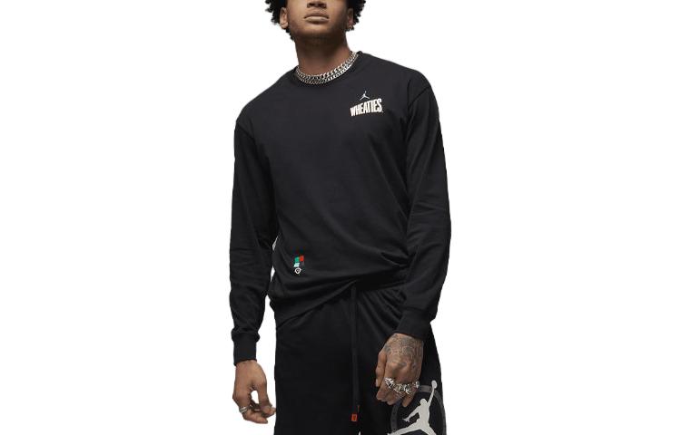 Jordan Flight MVP Logo Graphic Crewneck Sweatshirt Men’s Black DV8428-010