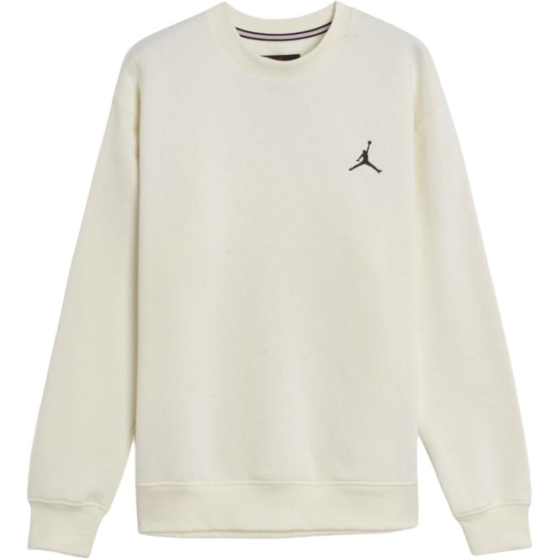 Jordan Flight MVP Logo Graphic Fleece Crewneck Sweatshirt Men’s Off-White FB7019-133