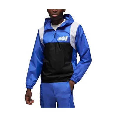 Jordan Flight MVP Logo Patchwork Colorblock Hoodie Jacket Blue () DV7600-480