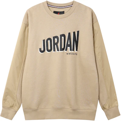 Jordan Flight MVP Logo Print Fleece Sweatshirt Desert Yellow DV7589-277 Buy Jordan Flight MVP Logo Print Fleece Sweatshirt Desert Yellow DV7589-277