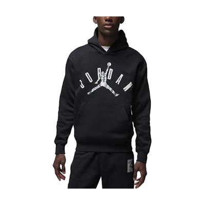 Jordan Flight MVP Logo Printed Hoodie Black FD7415-010