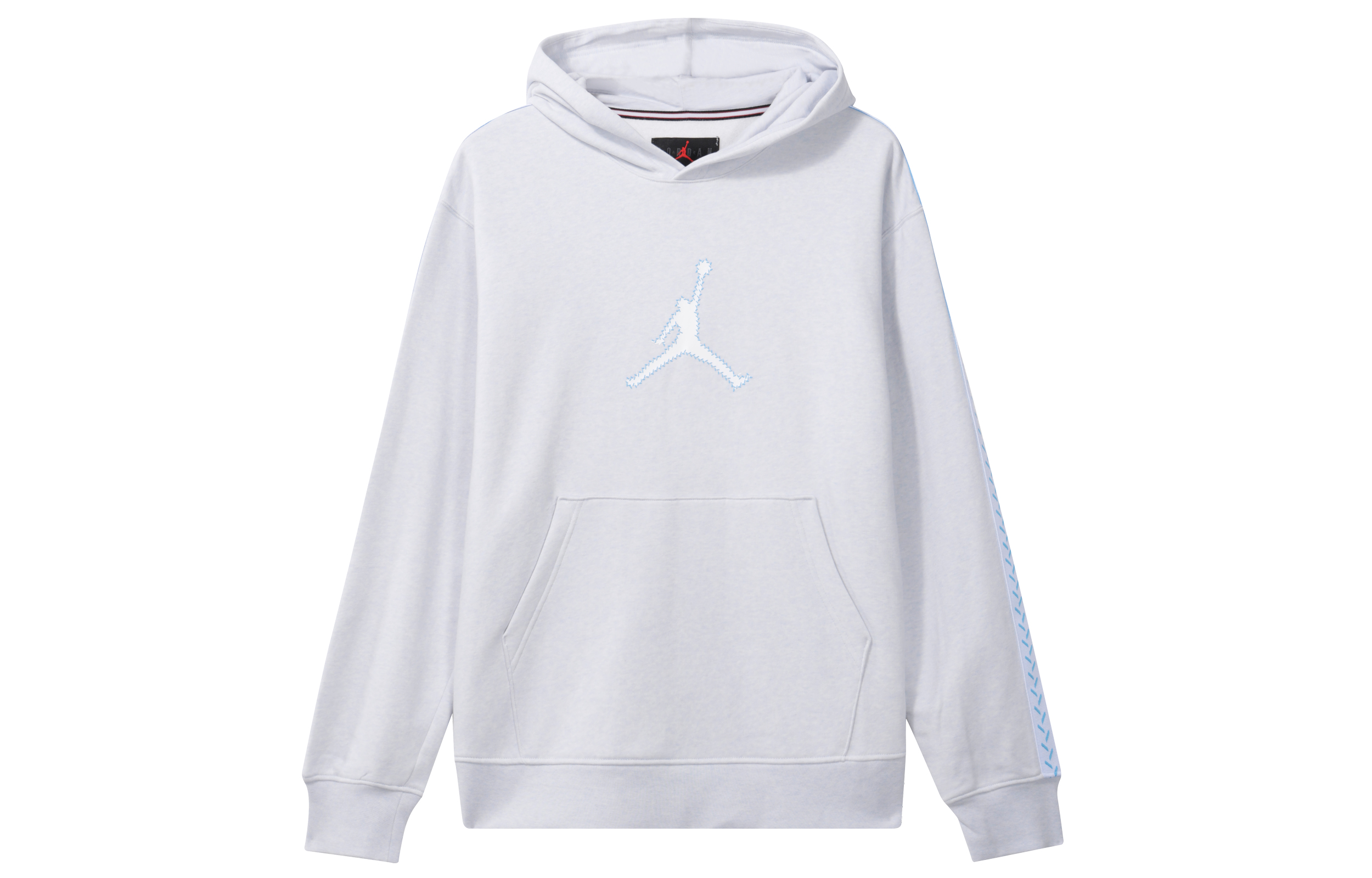 Jordan Flight MVP Logo Pullover Hoodie White Gold FN6353-043