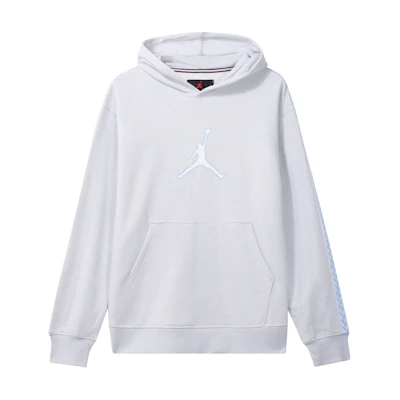 Jordan Flight MVP Logo Pullover Hoodie White Gold FN6353-043