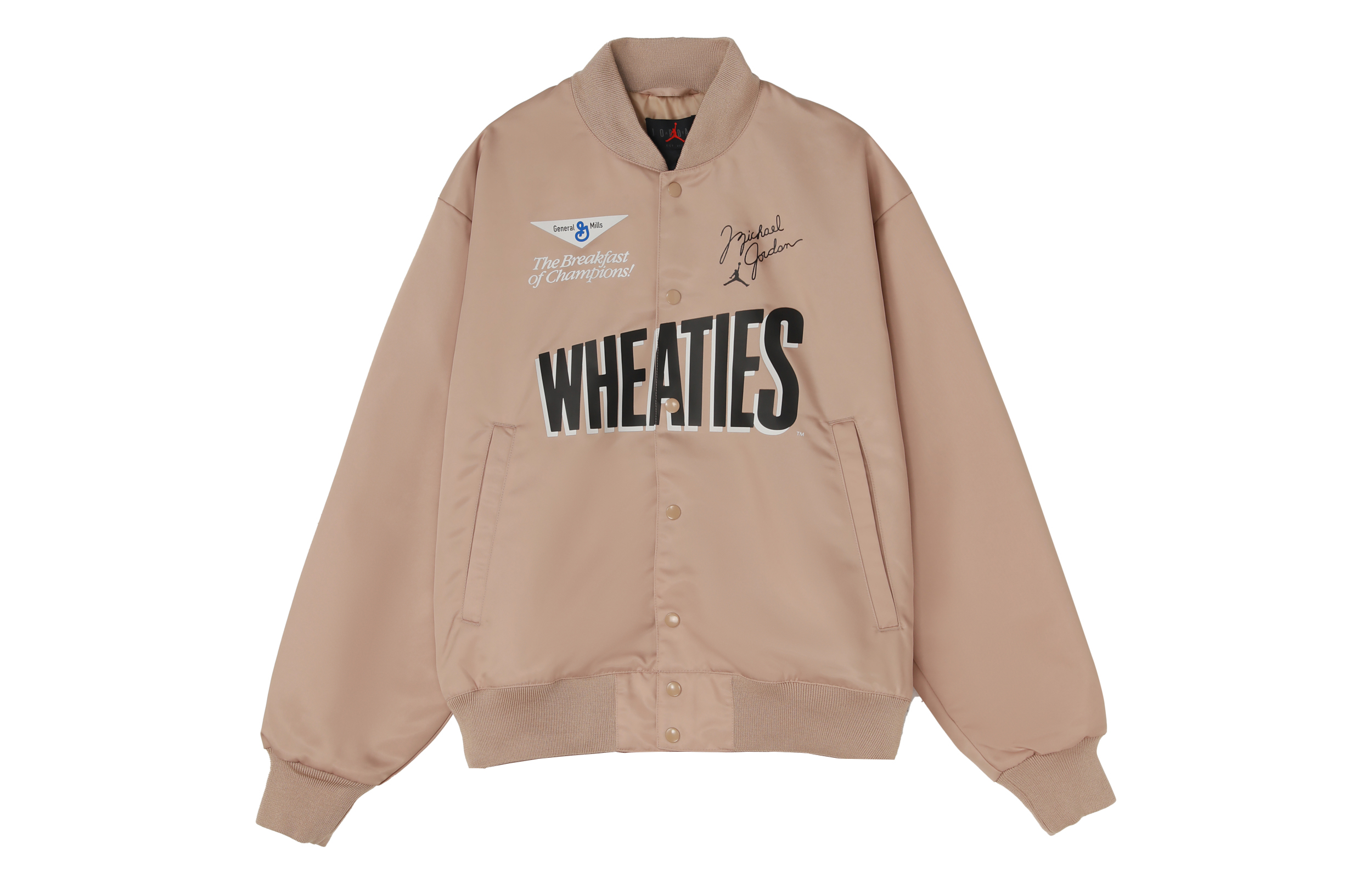 Jordan Flight MVP Printed Zip Jacket Desert Yellow - DV7579-277