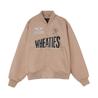 Jordan Flight MVP Printed Zip Jacket Desert Yellow - DV7579-277