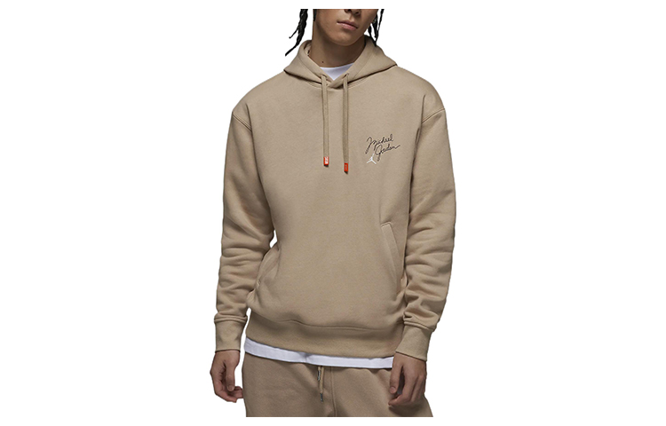 Order Jordan Flight MVP Pullover Hoodie Desert Yellow for Men DV7577-254