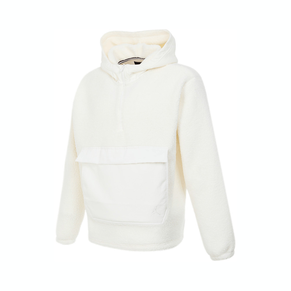 Jordan Flight Pullover Hoodie Men Sail White FV7453-133