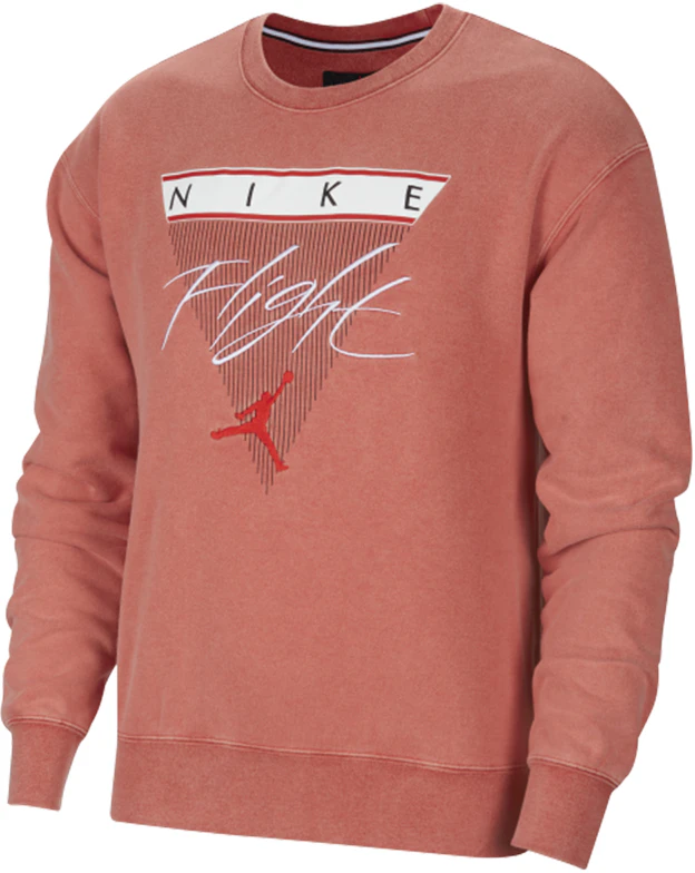 jordan-flight-red-pullover-sweatshirt-with-letter-print-for-casual-sports-cz-6096-687