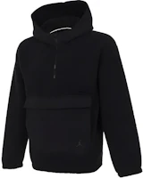 Jordan Flight Sherpa Half-Zip Hoodie Black - Stylish, Soft, and Comfortable FV7453-010 Jordan Flight Sherpa Half-Zip Hoodie Black - Stylish, Soft, and Comfortable FV7453-010