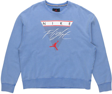 Jordan Flight Signal Blue Crewneck Sweatshirt Lelaki CZ6096-403 Buy Jordan Flight Signal Blue Crewneck Sweatshirt Lelaki CZ6096-403