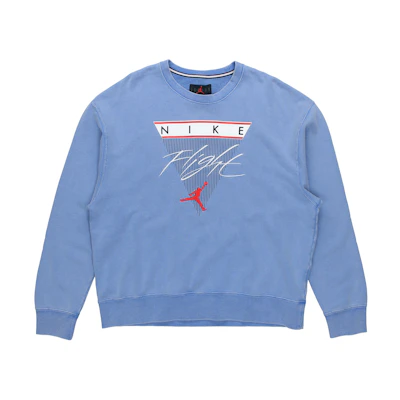 Jordan Flight Signal Blue Crewneck Sweatshirt for Men CZ6096-403