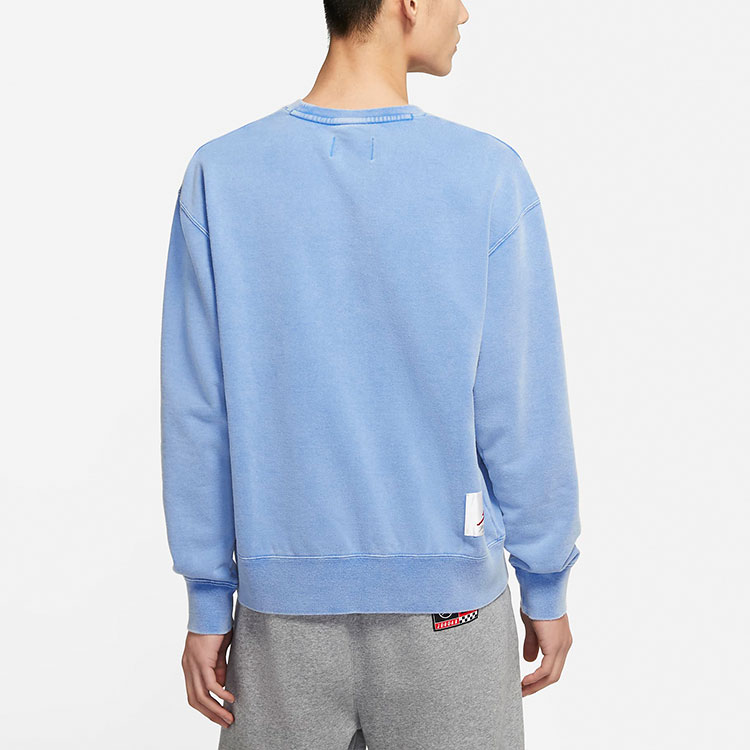 Purchase Jordan Flight Signal Blue Crewneck Sweatshirt Lelaki CZ6096-403