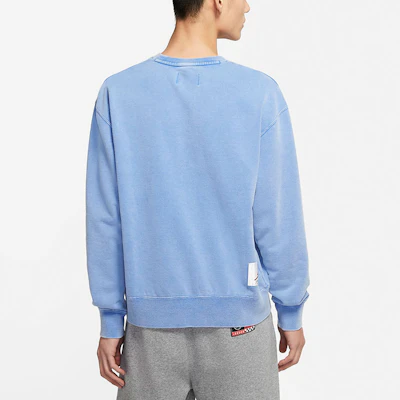 Jordan Flight Signal Blue Crewneck Sweatshirt Lelaki CZ6096-403 Purchase Jordan Flight Signal Blue Crewneck Sweatshirt Lelaki CZ6096-403
