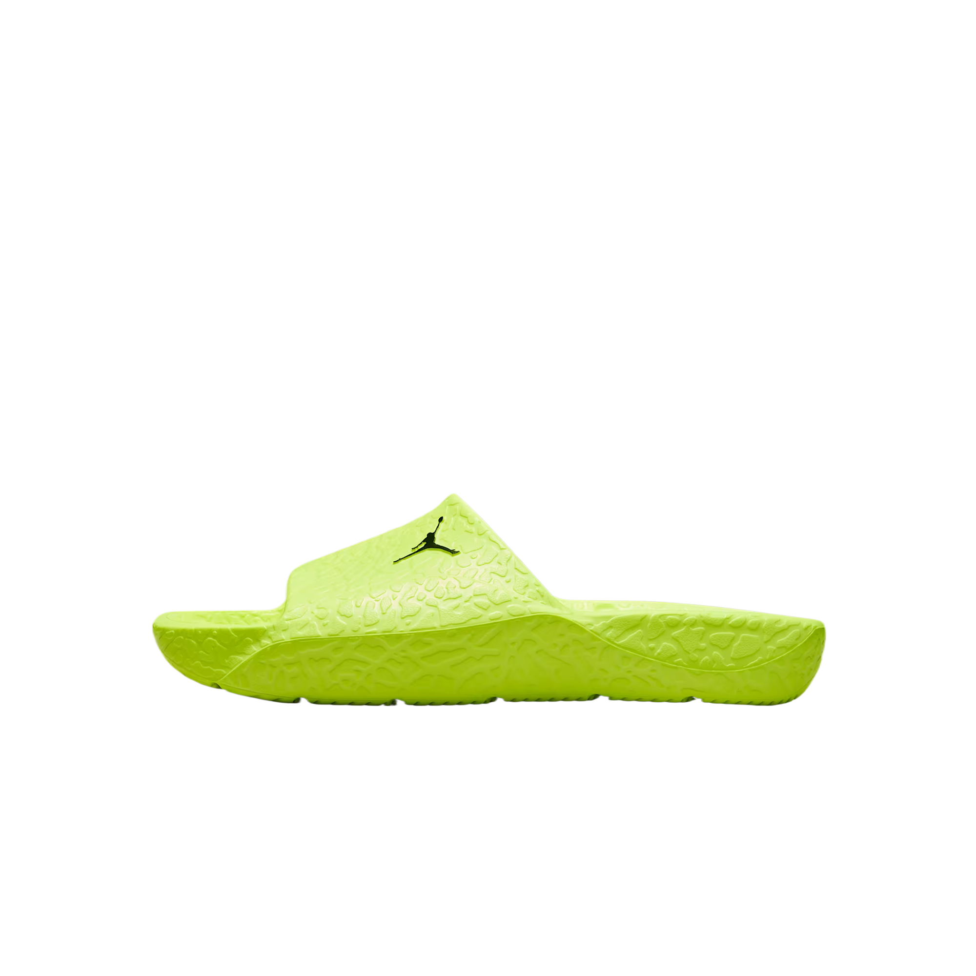 Jordan Franchise Slide Sandals Fluorescent Yellow/Black Casual Comfort. HQ2163-700