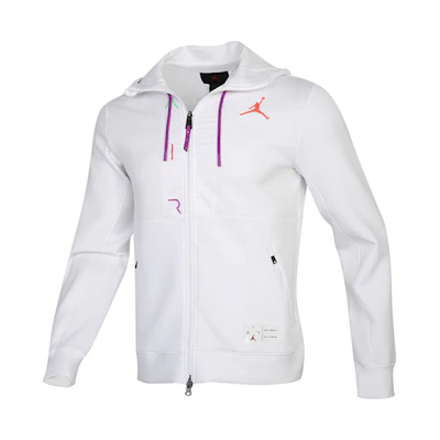 Jordan Full-Zip Hoodie Jacket White CK6448-100