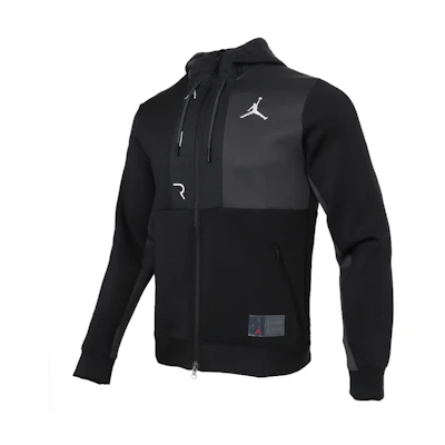 Jordan Full-Zip Knit Hoodie Jacket Black CV2329-010
