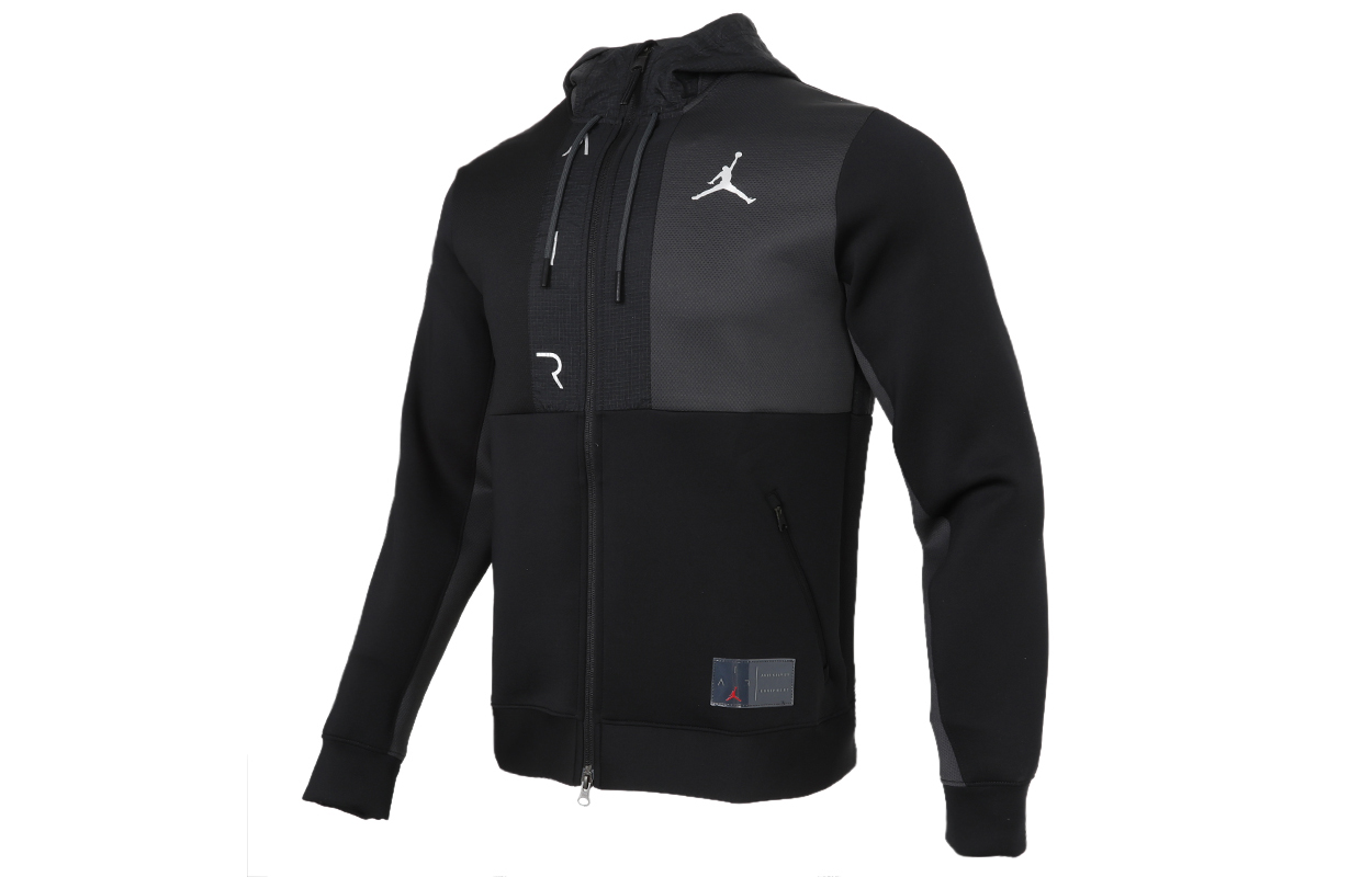 Jordan Full-Zip Knit Hoodie Jacket Black CV2329-010 圖 2