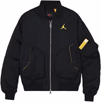 Jordan Full-Zip Sports Jacket Black Casual Outerwear DN3406-010 Jordan Full-Zip Sports Jacket Black Casual Outerwear DN3406-010