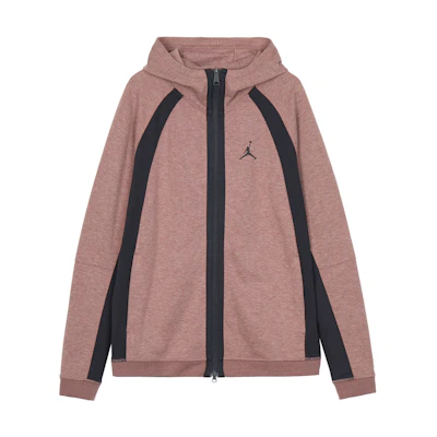 Jordan FW22 Dri-Fit Sport Air Vintage Brown Colorblock Zip Hoodie Jacket DQ7324-231