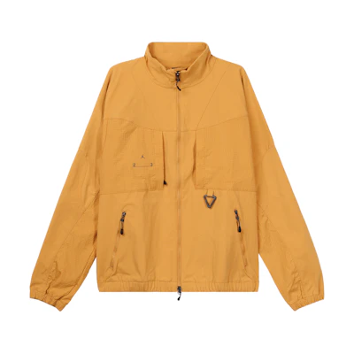 Jordan FW22 Logo Decal Zip-Up Jacket Beige DQ8060-712