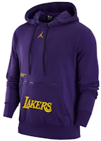 Jordan FW22 Purple Lakers Hoodie with Logo Print for Men DR2422-504 Jordan FW22 Purple Lakers Hoodie with Logo Print for Men DR2422-504