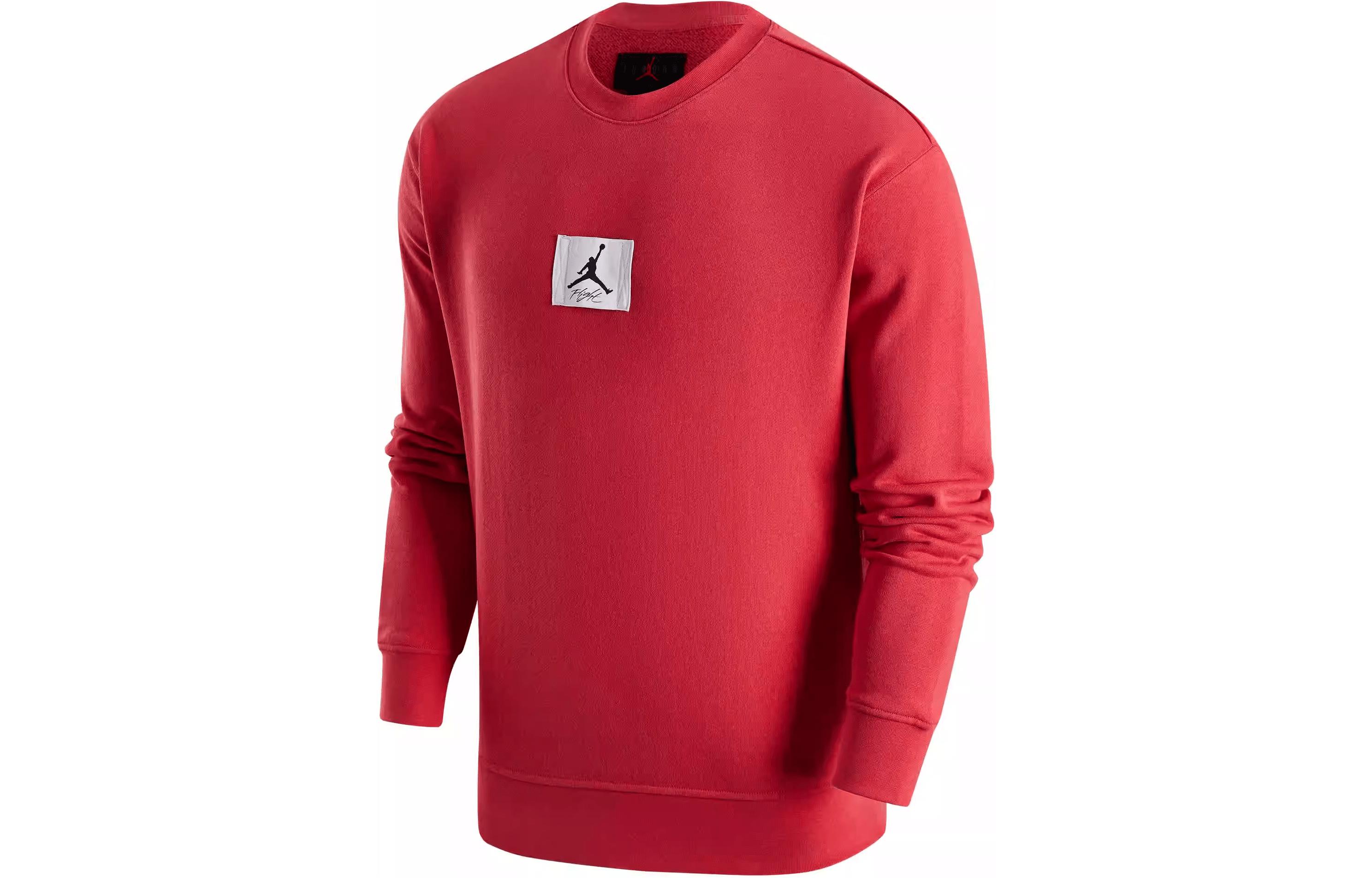 Jordan FW23 CNY Year of the Dragon Logo Crewneck Sweatshirt Lobster Red Men FB6935-604