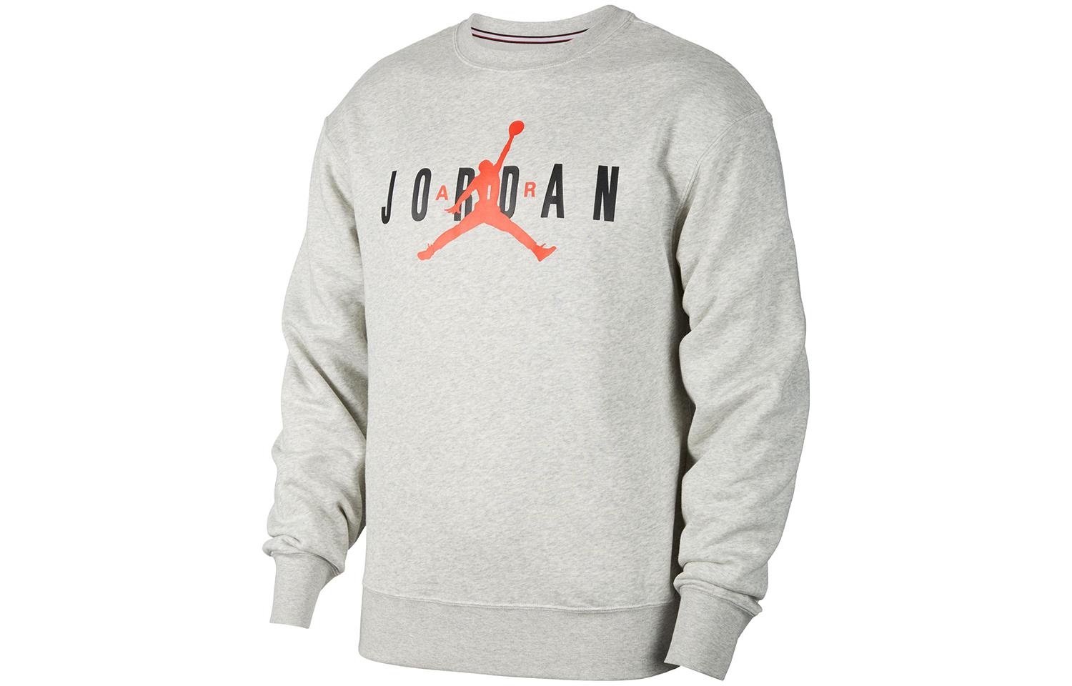 Jordan Graphic Crewneck Sweatshirt Gray FD9938-050