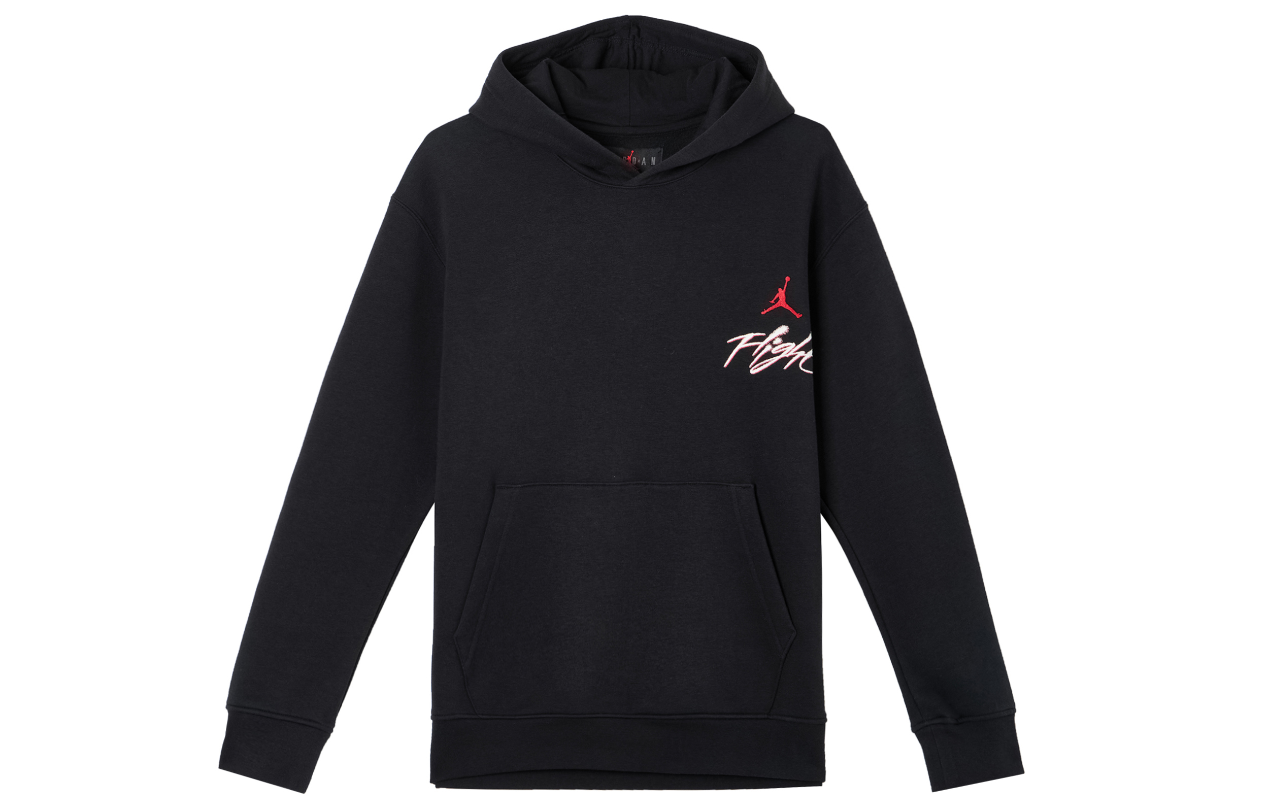 Jordan Graphic Logo Pullover Hoodie Black () DQ7506-011