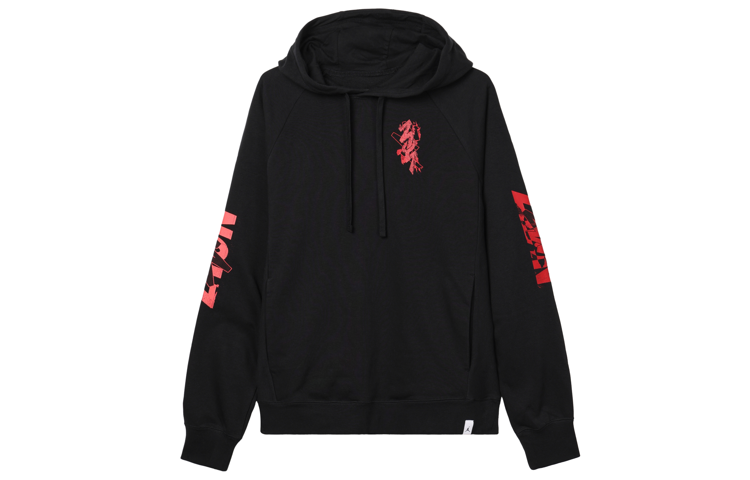Jordan Graphic Print Pullover Hoodie Black () DV5626-010