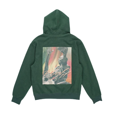 Jordan Green Graphic Print Pullover Hoodie Fleece. DC9585-333