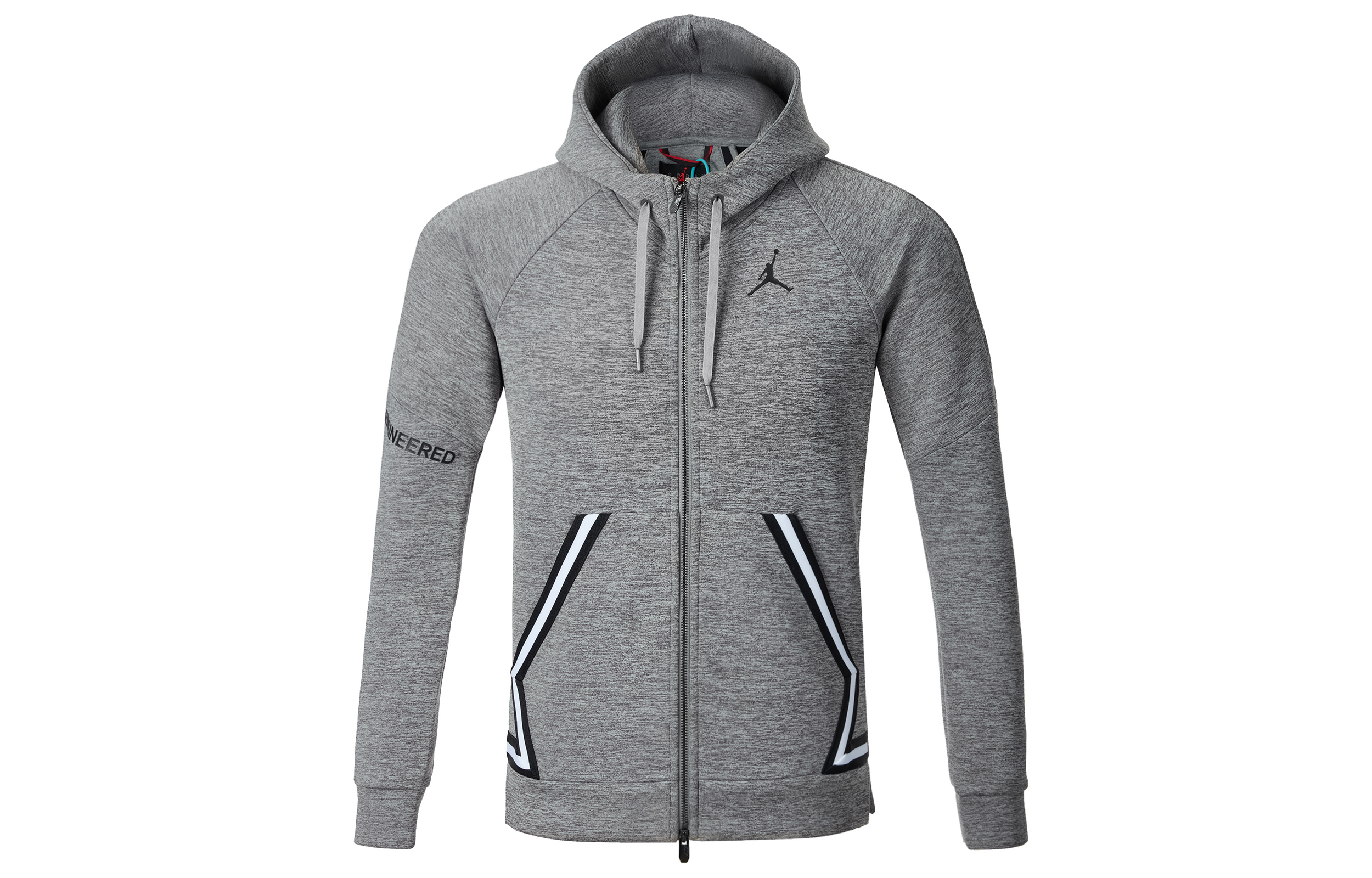 Jordan Grey Pullover Hoodie Jacket Unisex Casual Sportswear CK1343-091
