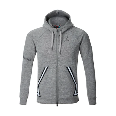 Jordan Grey Pullover Hoodie Jacket Unisex Casual Sportswear CK1343-091