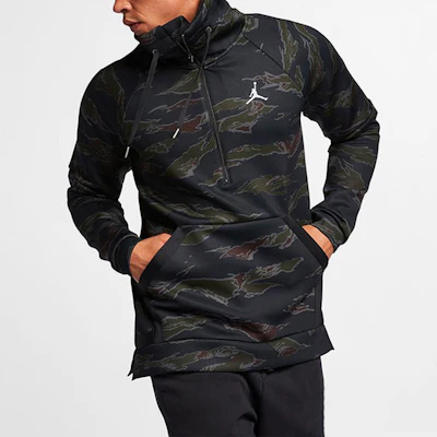 Jordan Half-Zip Pullover Jaket Sukan Kasual AH6164-010 Shop Jordan Half-Zip Pullover Jaket Sukan Kasual AH6164-010