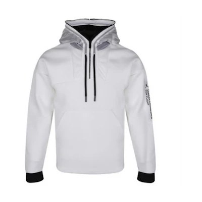 Jordan Half-Zip Pullover Letter Sweatshirt White AT9780-100