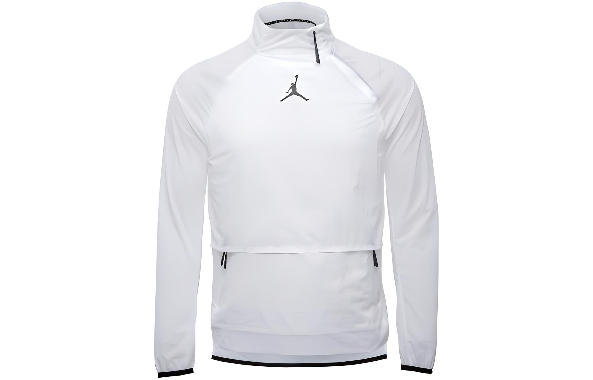 Jordan Half-Zip Waterproof Training Pullover Jacket Long Sleeve 892086-100