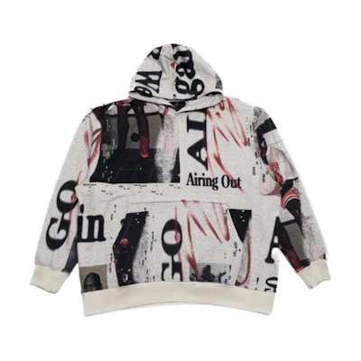 Jordan Heritage All-Over Print Knit Hoodie Cream Unisex FN6517-236