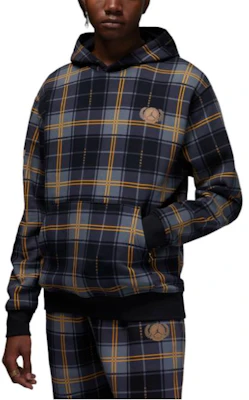 Jordan Hoodie Plaid Slim-Fit Long-Sleeve Sweatshirt Black DV1578-010 Buy Jordan Hoodie Plaid Slim-Fit Long-Sleeve Sweatshirt Black DV1578-010