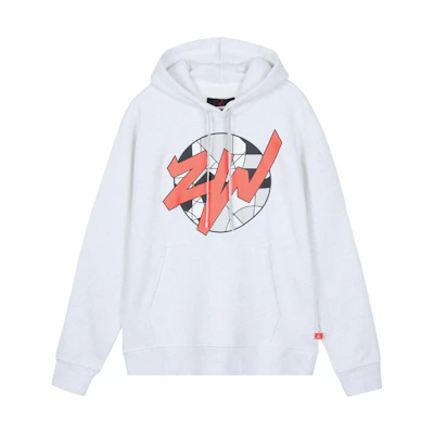 Jordan Hoodie Pullover Sweatshirt with Front Print - Gray FD2391-051