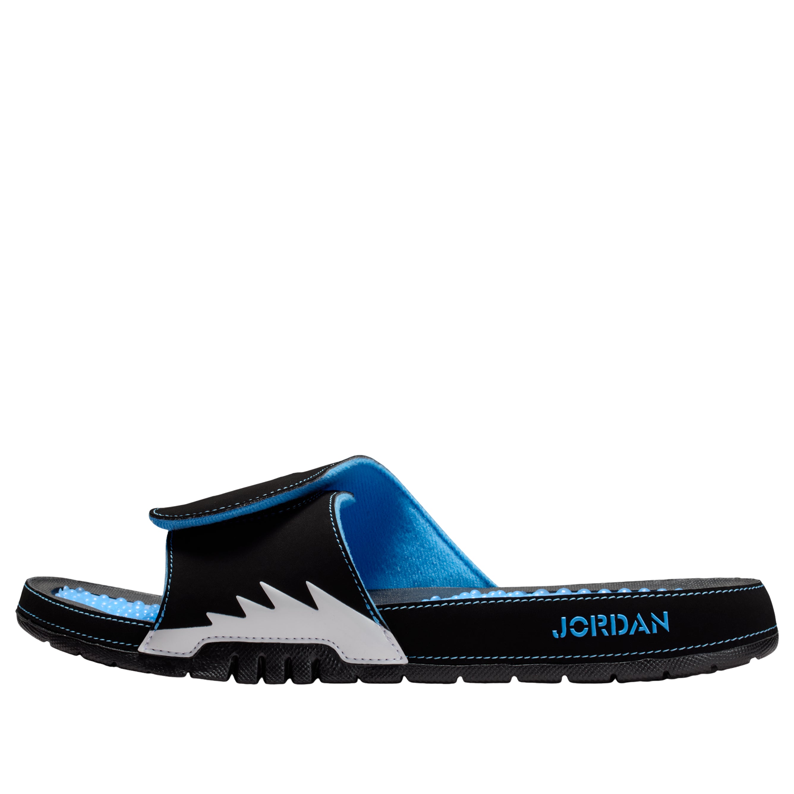 Jordan Hydro 5 Retro Black Blue Slides for Men - Comfortable Fit 555501-004