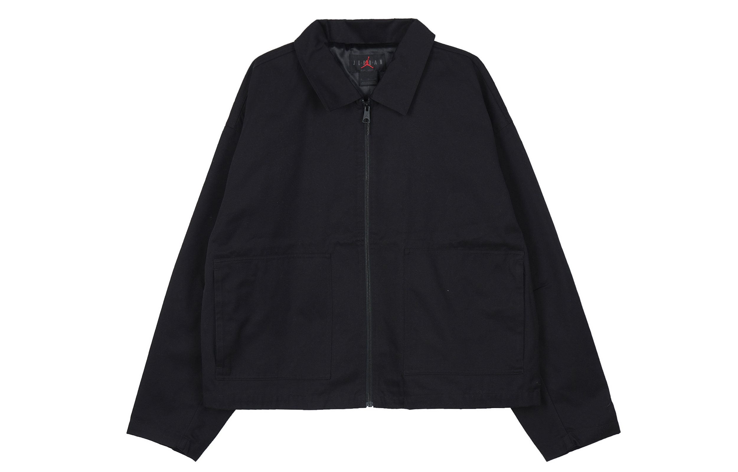 Jordan J Balvin FW23 Solid Coach Jacket Unisex Black (Asia Edition) FJ6136-010