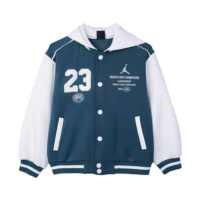 Jordan Jacket Casual Comfort Hoodie Blue/White HQ7075-366
