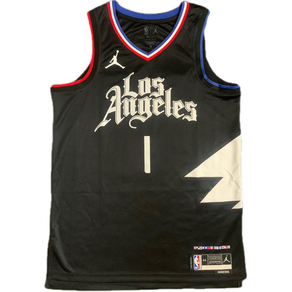Jordan James Harden 1 LA Clippers Black Statement Edition Jersey Unisex Black. DO9562-010